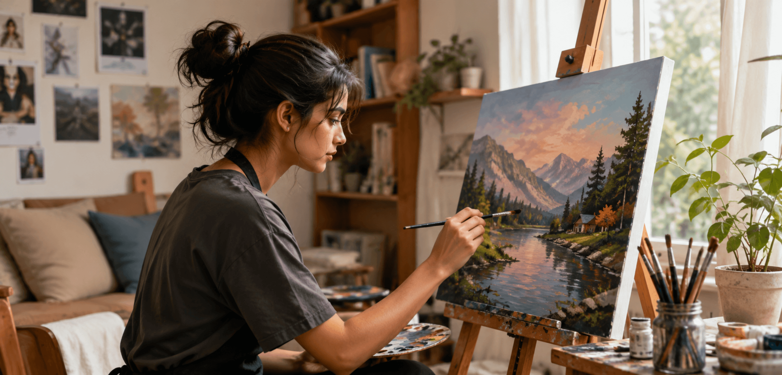 Painting Classes in Dubai: Discover Acrylics, Oils & Watercolor