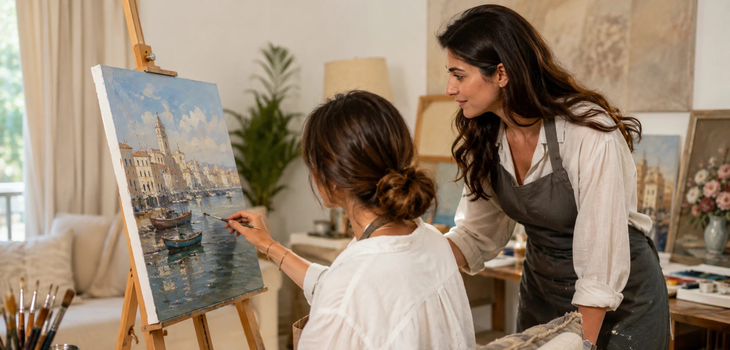 Oil Painting Classes in Dubai for Beginners & Artists