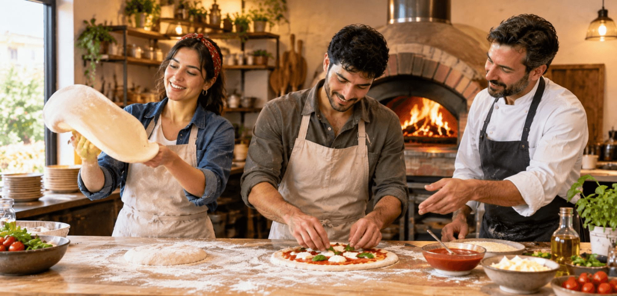 Pizza Making Workshop in Dubai