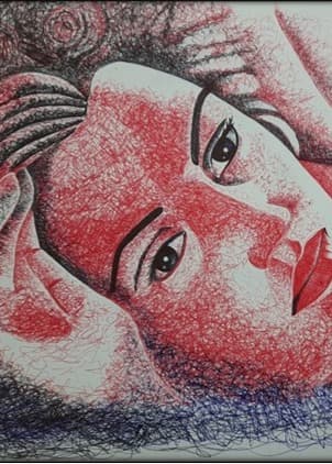 At home ballpen art by sushant-3.jpeg