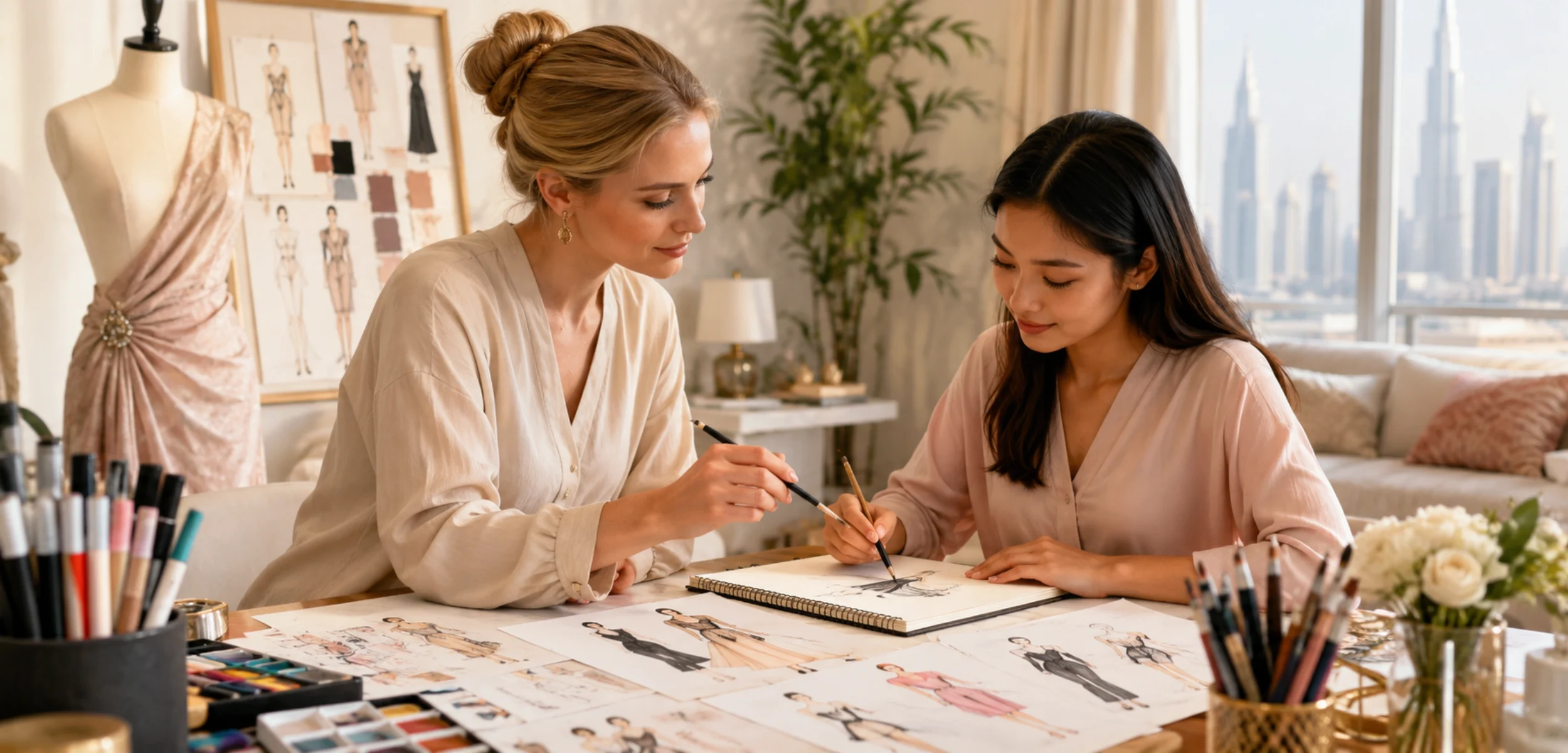 Fashion Illustration & Sketching Classes in Dubai