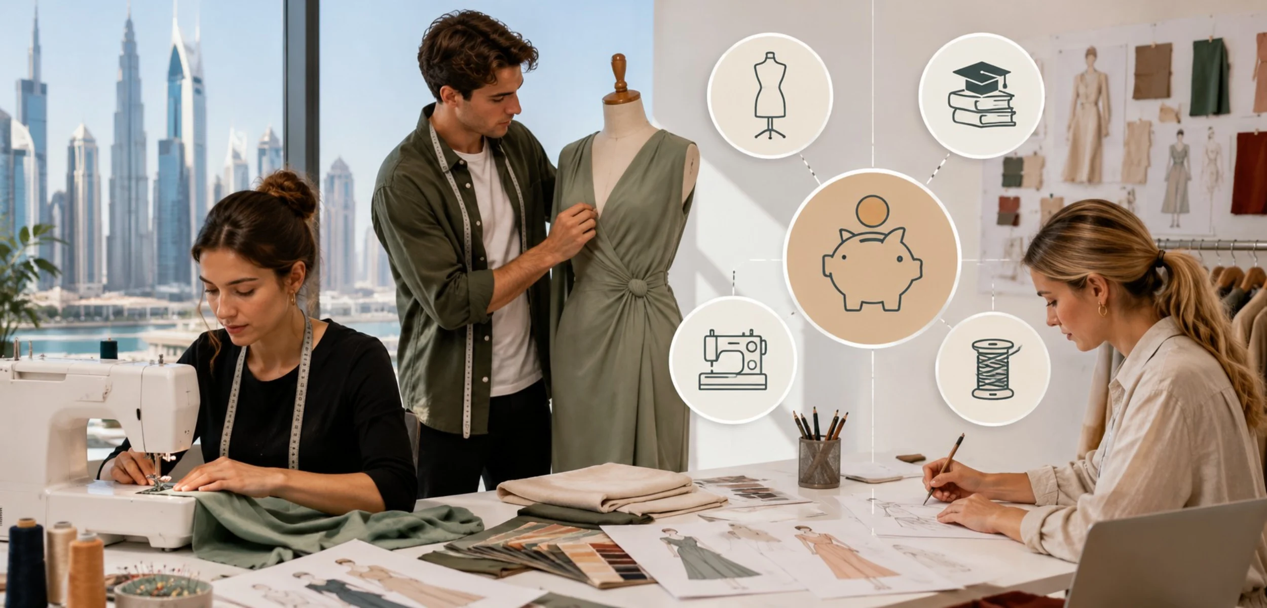 How Much Do Dressmaking & Fashion Courses Cost in Dubai?