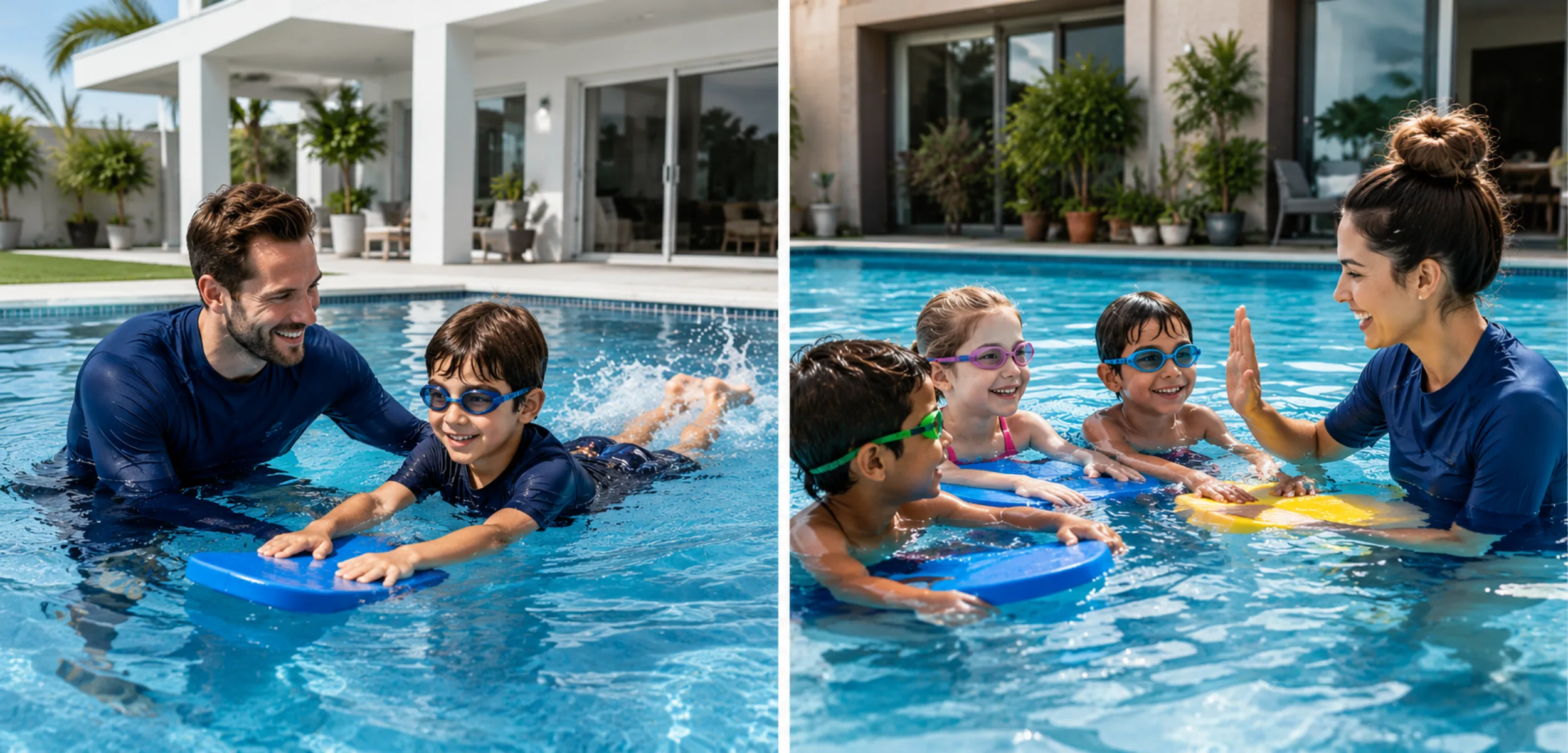 Private vs Group Swimming Lessons in Dubai