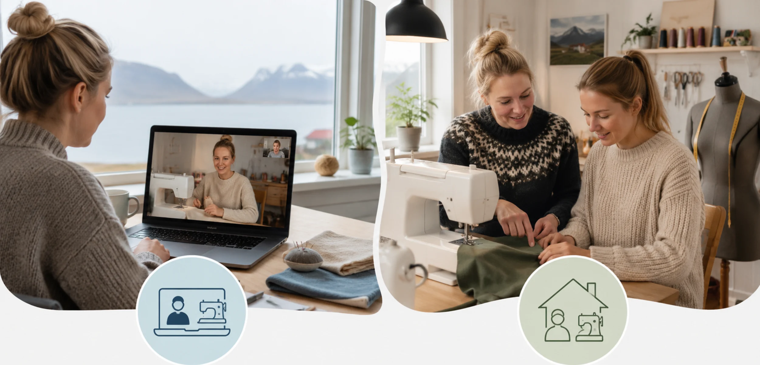 Online vs In-Person Sewing Classes in Dubai