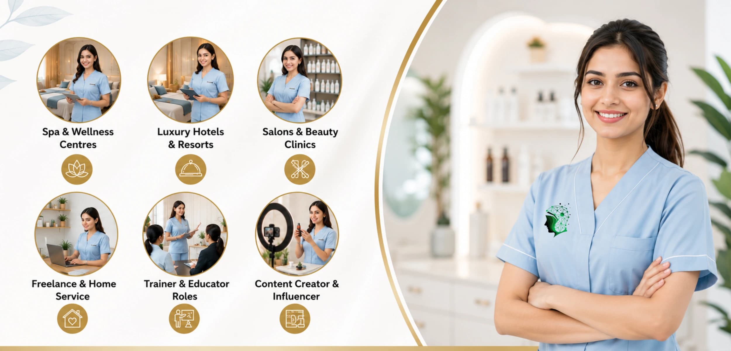 Career Opportunities After Completing a Scalp & Face Massage Course