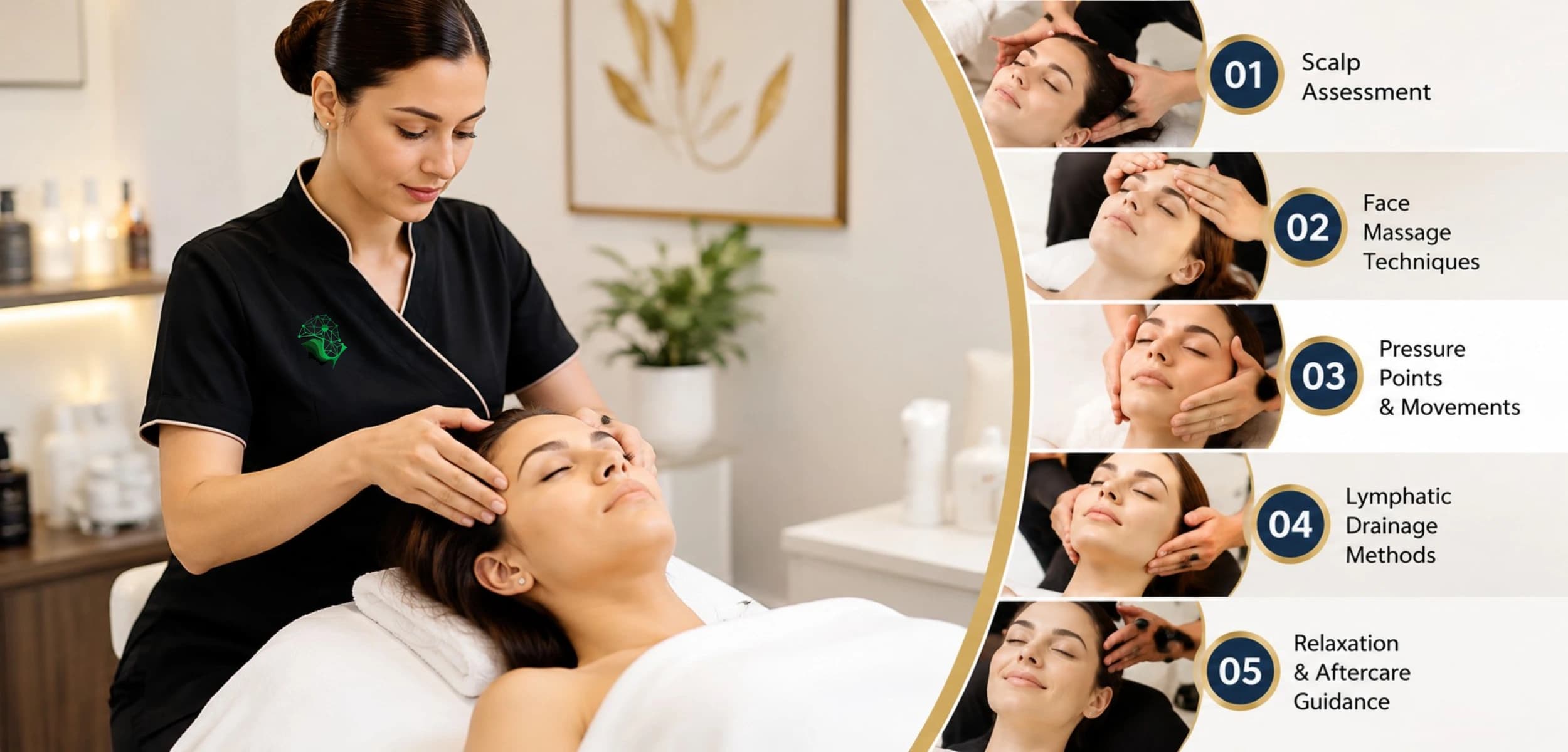 Step-by-Step Guide to Professional Scalp & Face Massage Training