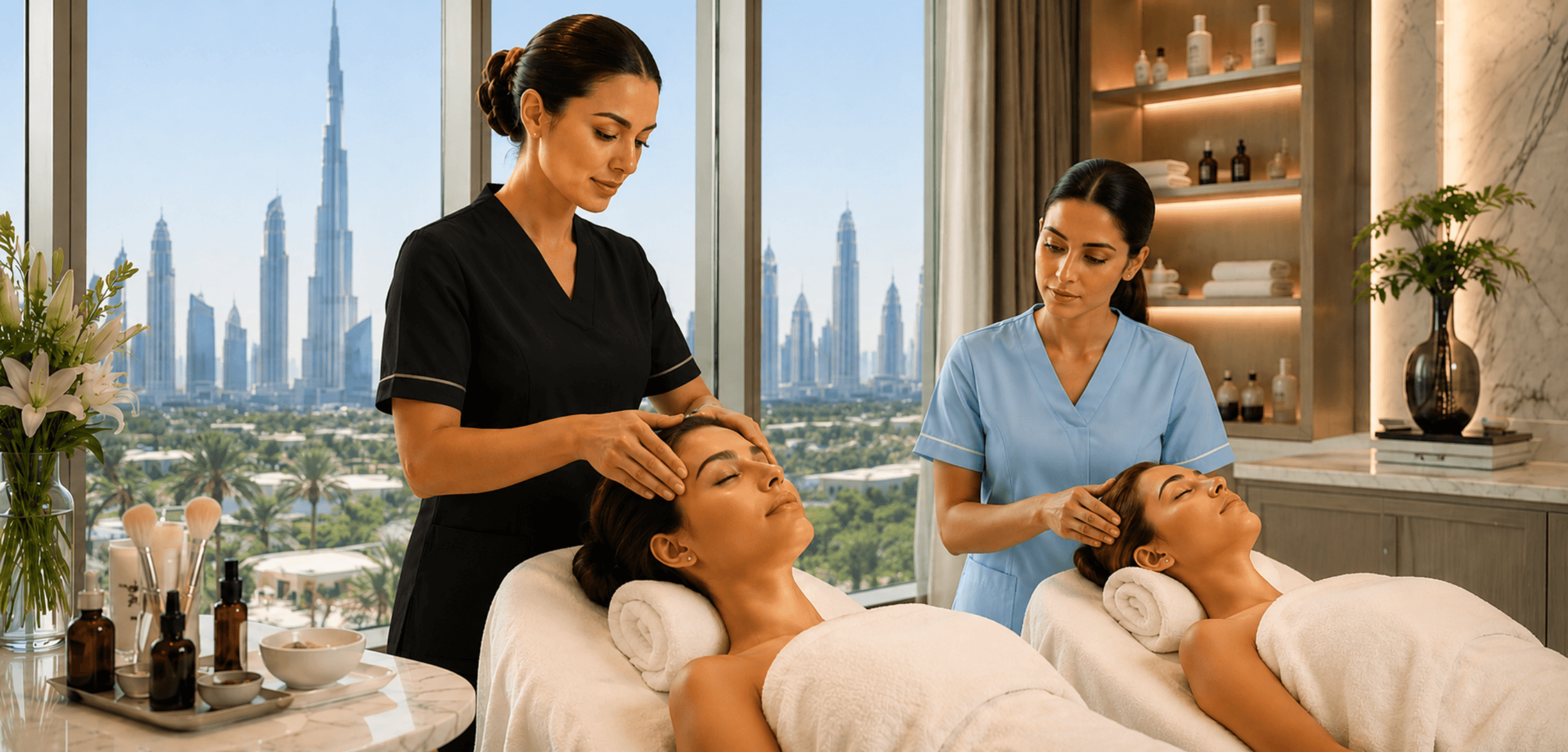 Why Dubai Is a Great Place to Learn Scalp & Face Massage