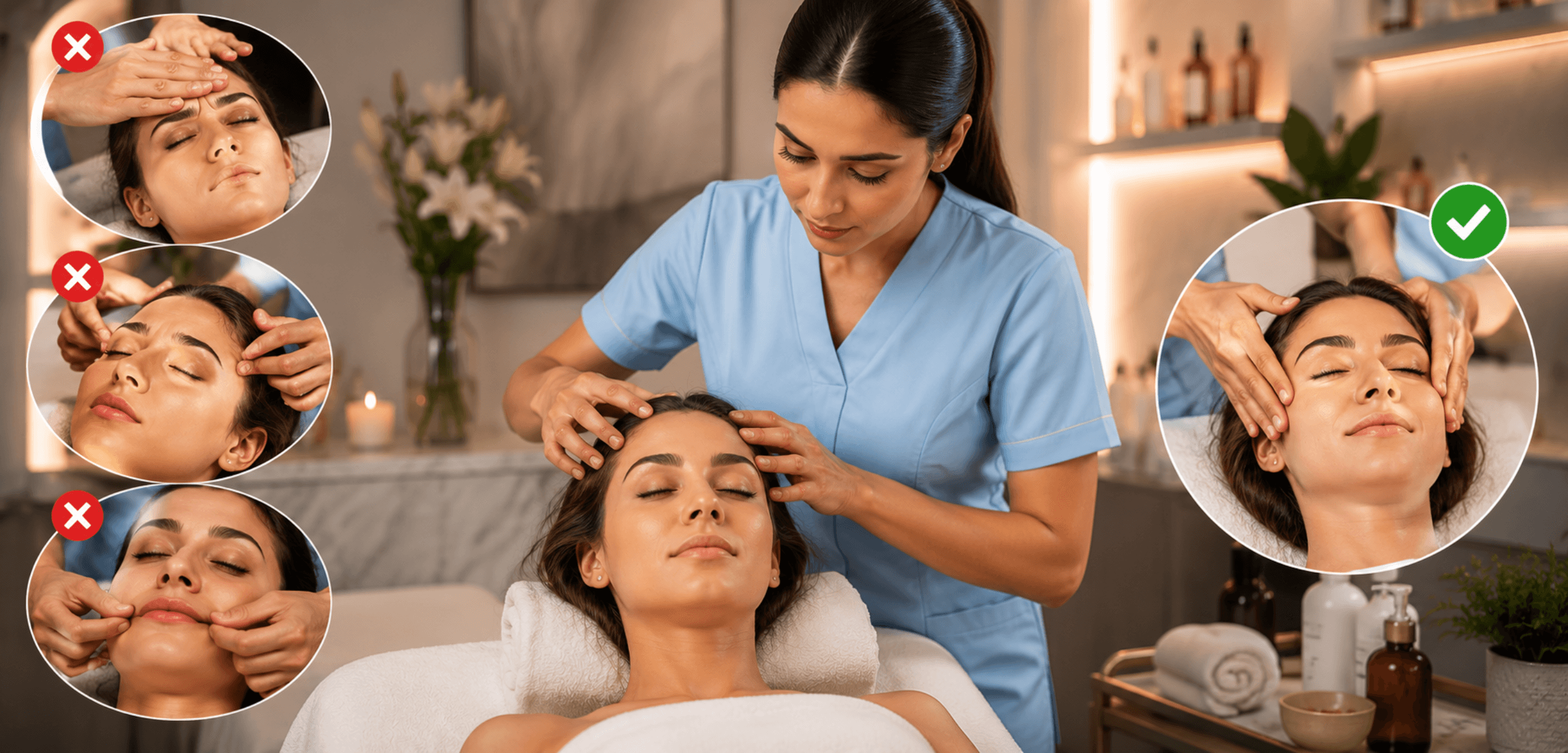 Common Mistakes Beginners Make During Scalp and Face Massage