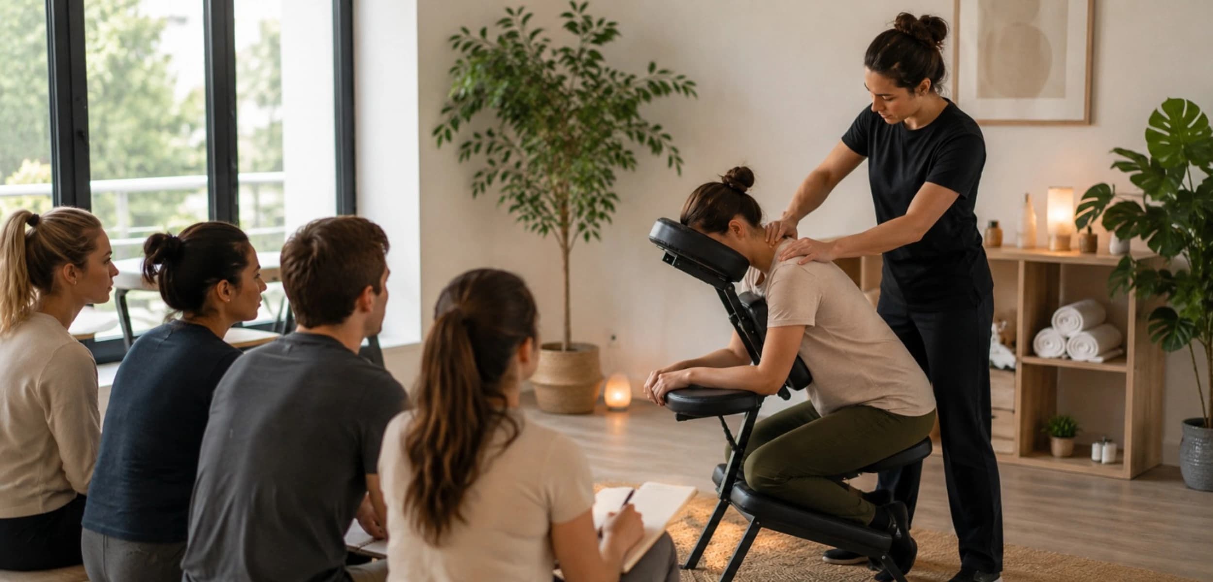 Career Opportunities After Completing a Chair Massage Course