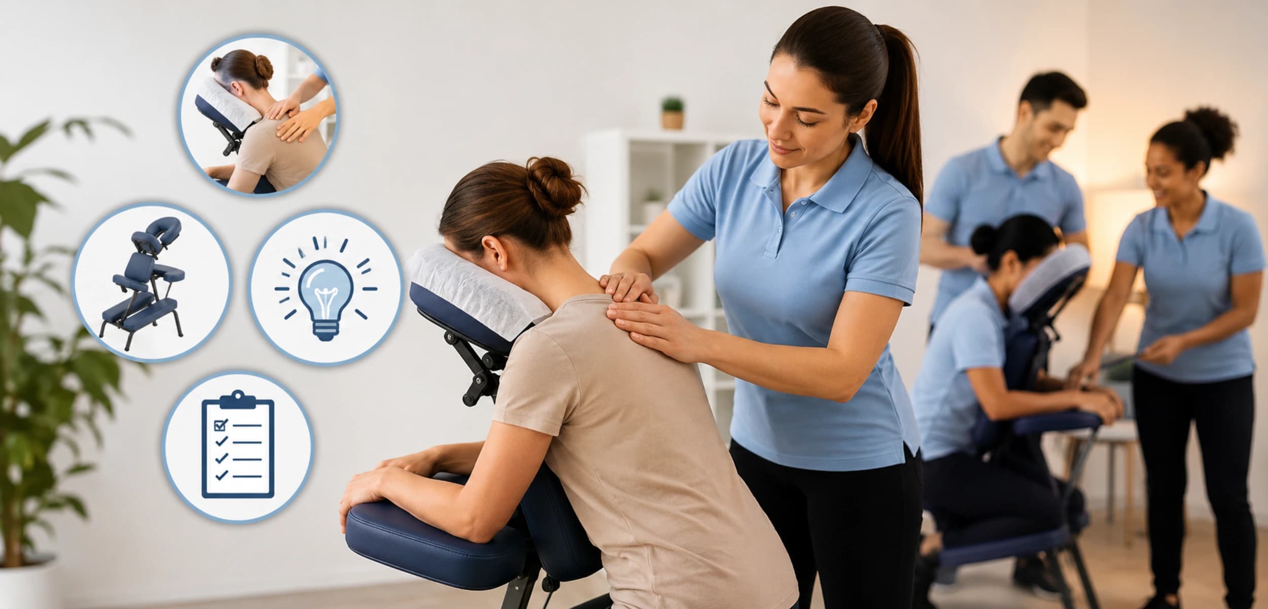 What to Expect from Your First Private Chair Massage Training Session