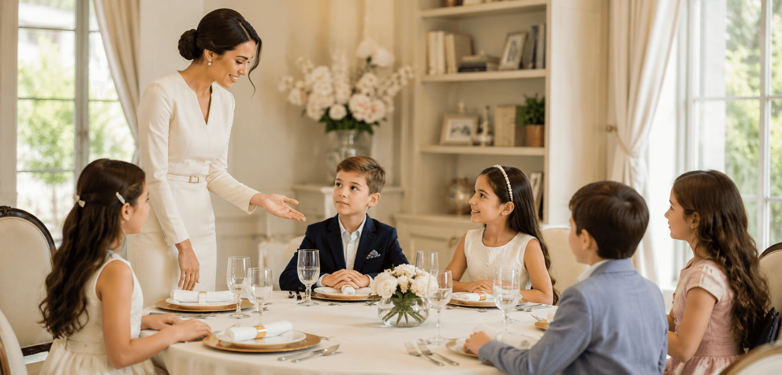 Private Etiquette Classes for Kids & Teens in Dubai