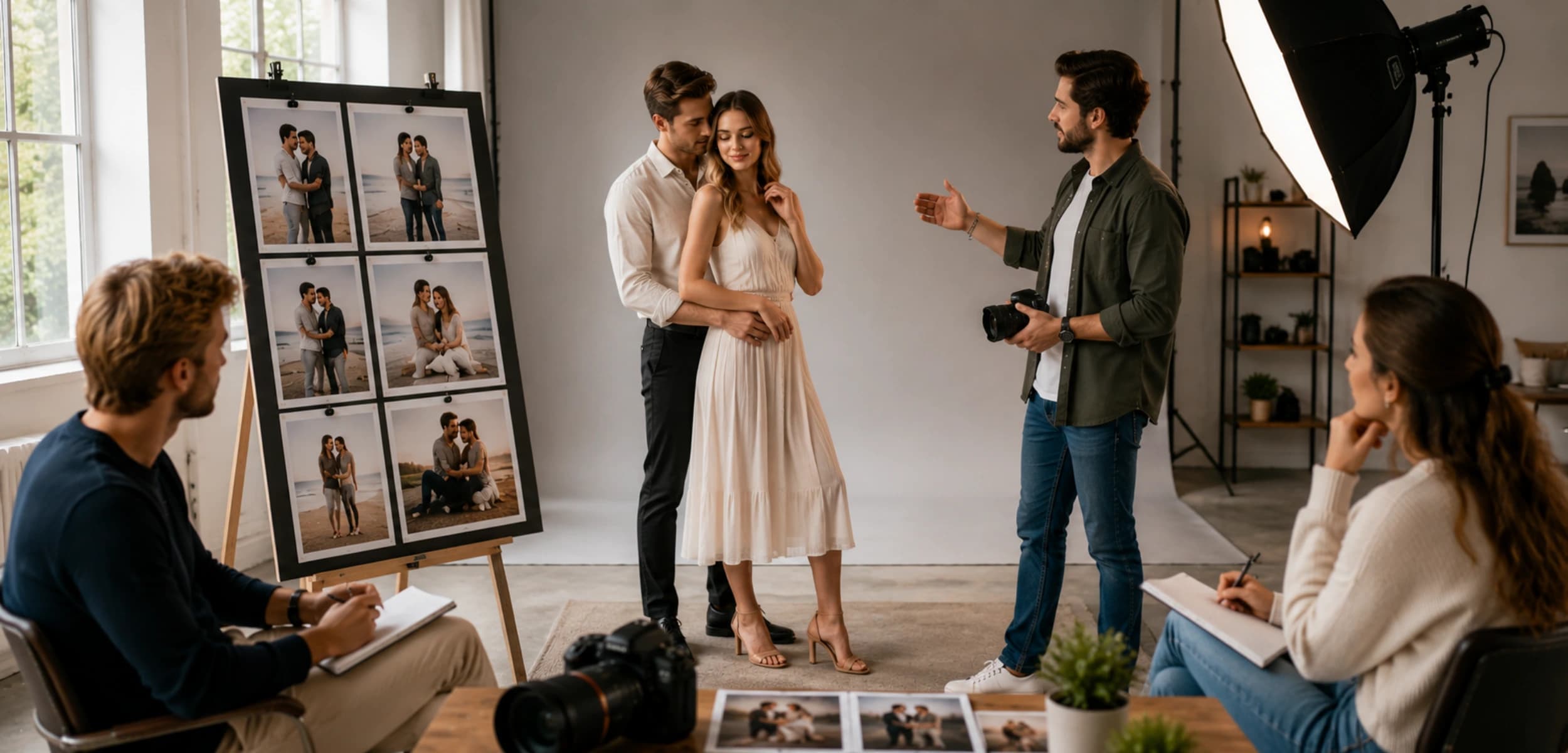 Couple Photoshoot Posing Workshop in Dubai
