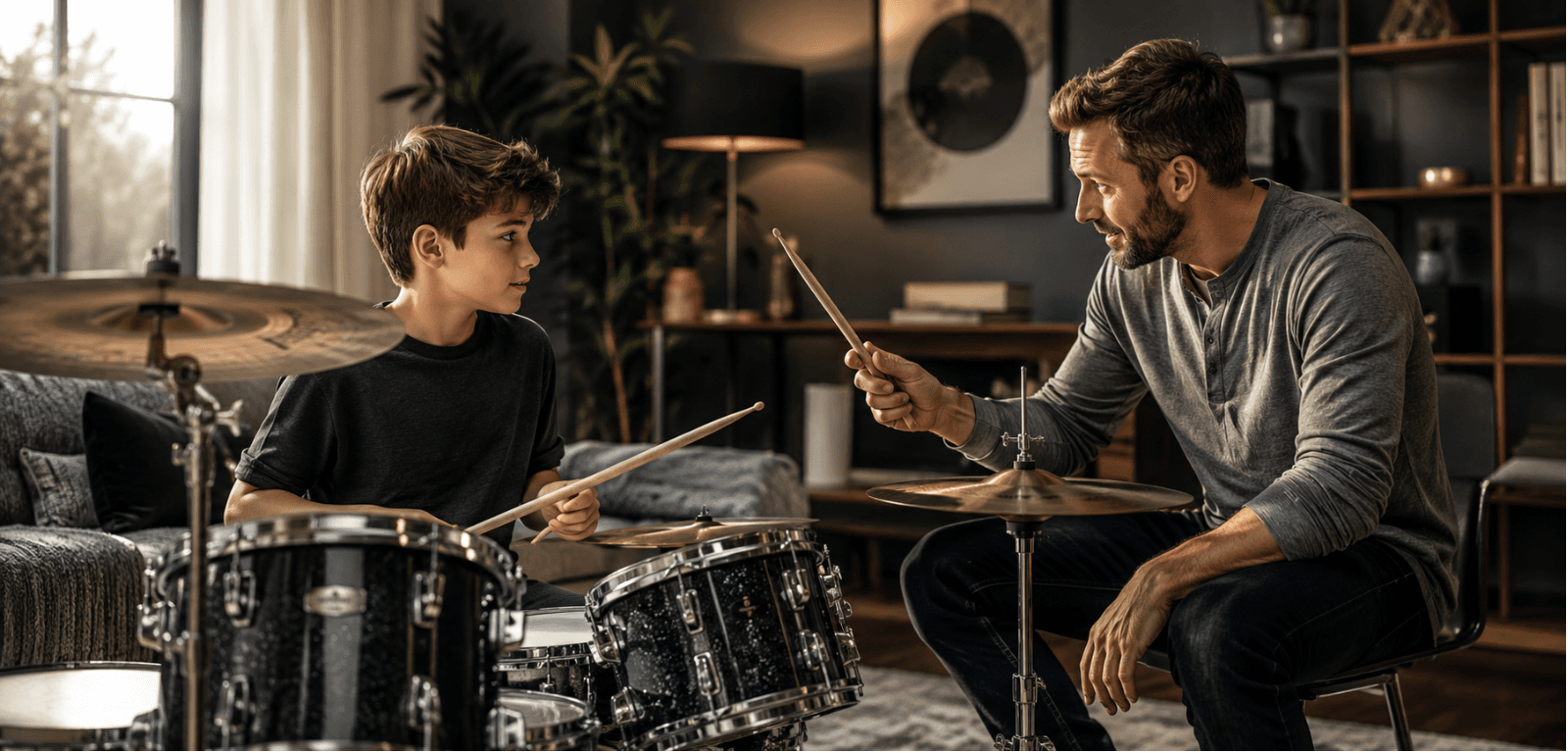 At-Home Private Drum Lessons in Dubai
