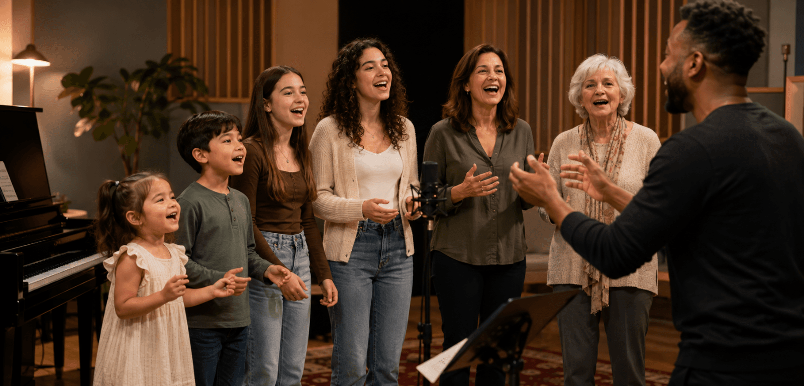 Group Vocal Lessons in Al Barsha, Dubai (Ages 3 to 99)