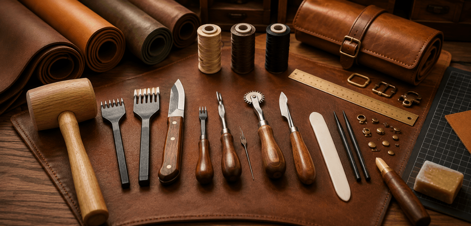 Essential Leather Crafting Tools Every Beginner Needs
