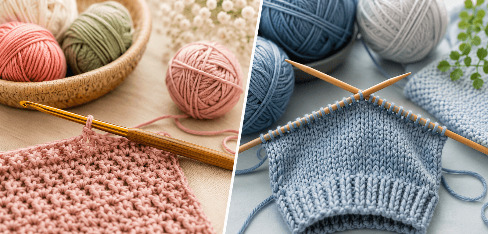 Crochet vs Knitting: What's the Difference?