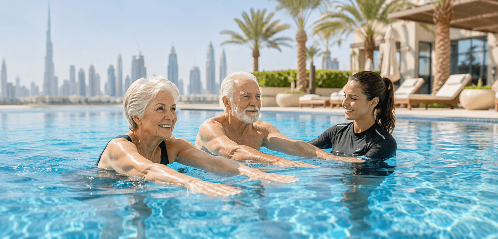 Swimming Lessons for Seniors in Dubai: What to Expect