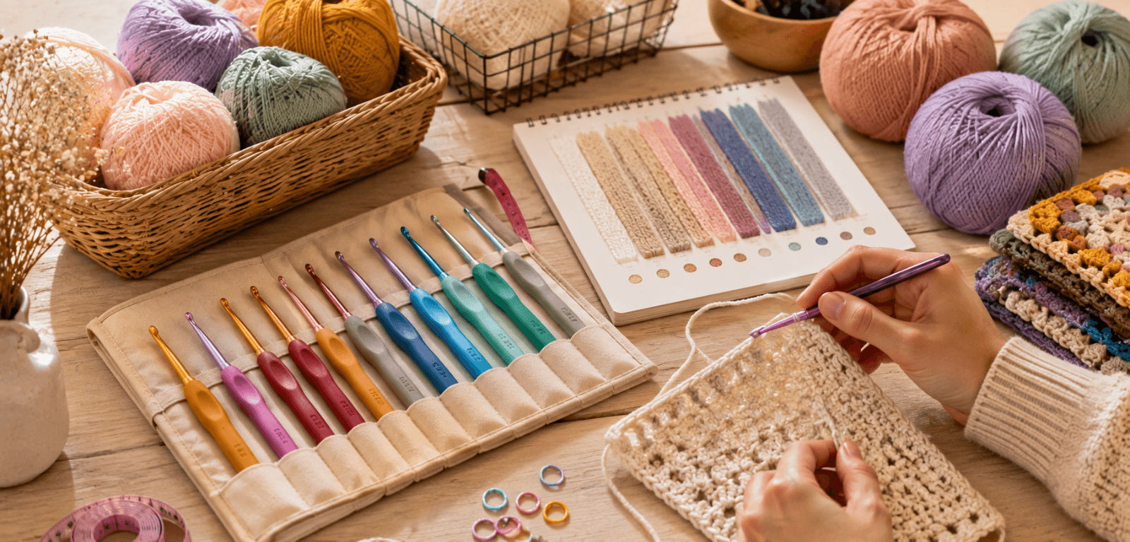 How to Choose the Right Crochet Hook and Yarn