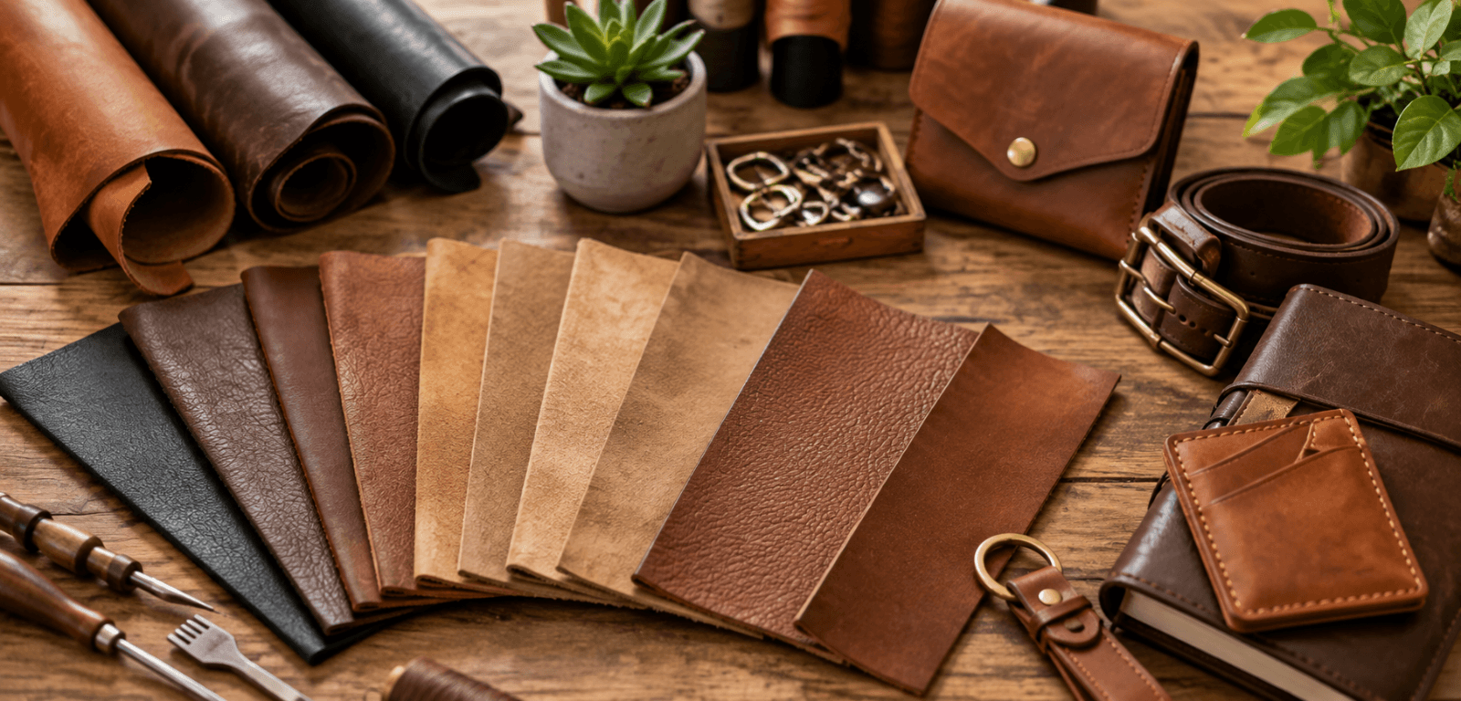 Types of Leather Used for Crafting: A Beginner's Guide