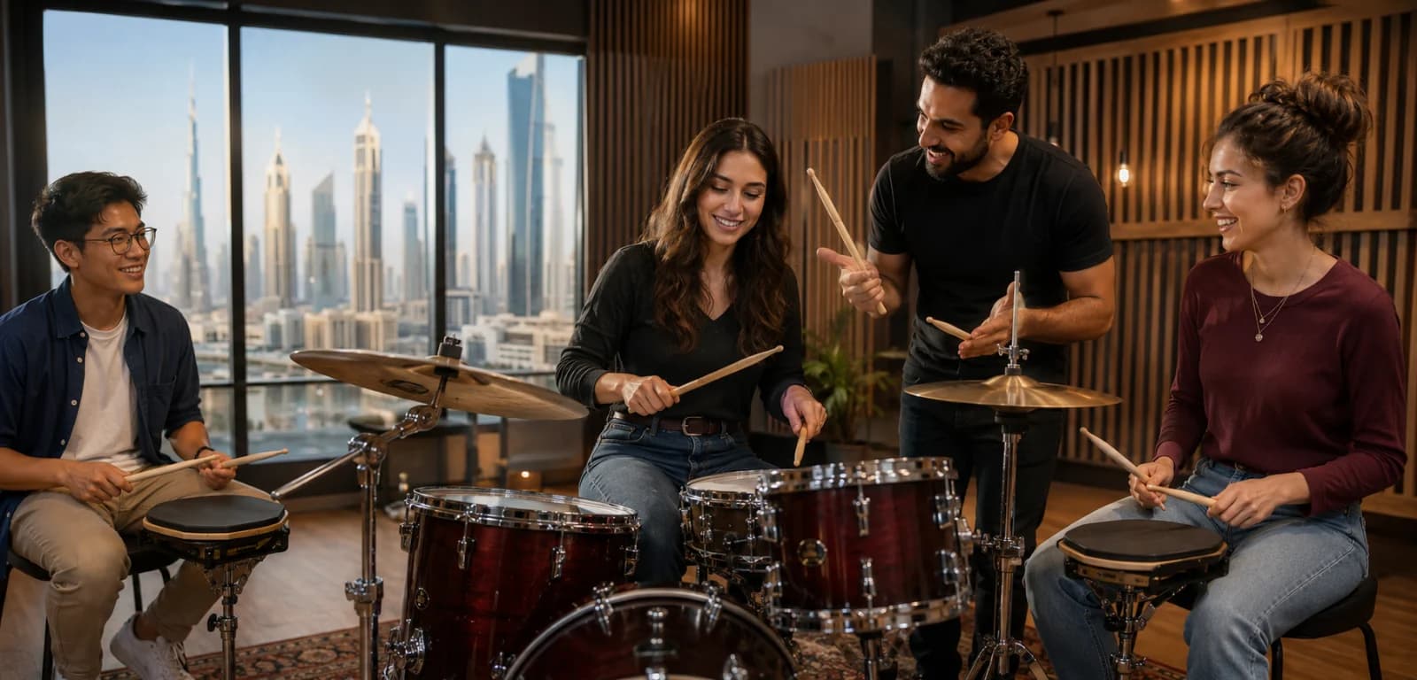 Best Drumming Classes in Dubai for Beginners