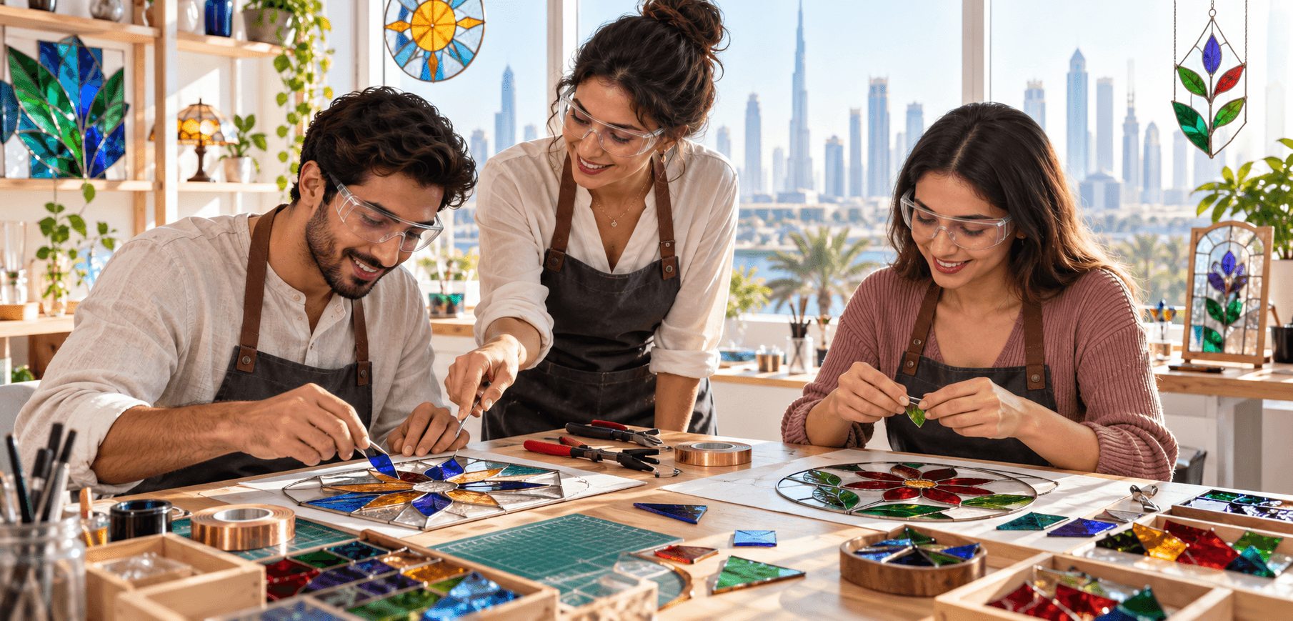 Stained-Glass Workshops in Dubai for Beginners