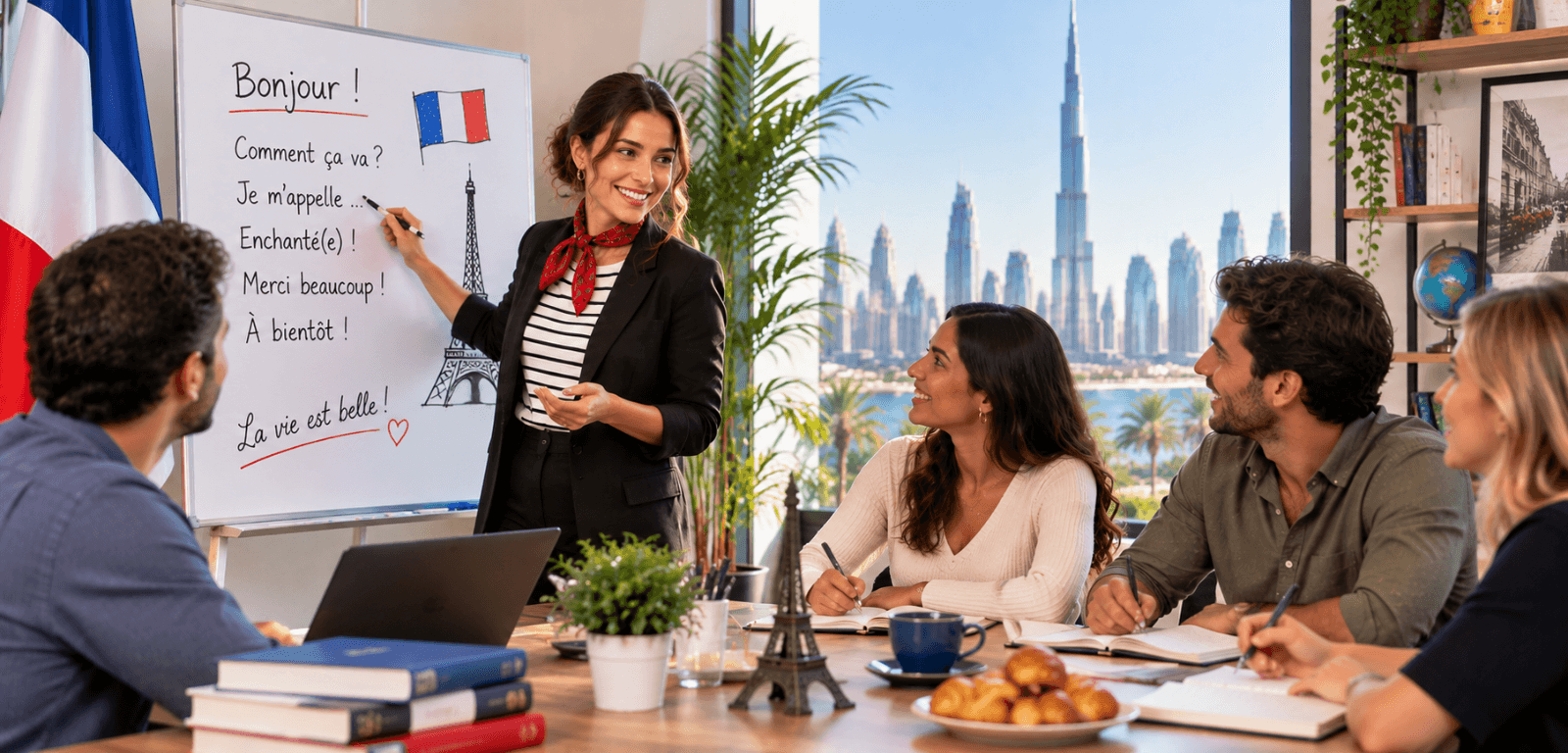 French Lessons in Dubai for Adults