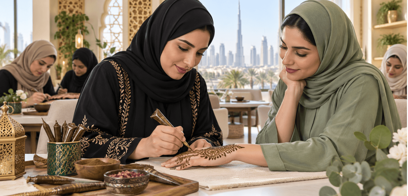 Arabic Henna Design Classes in Dubai
