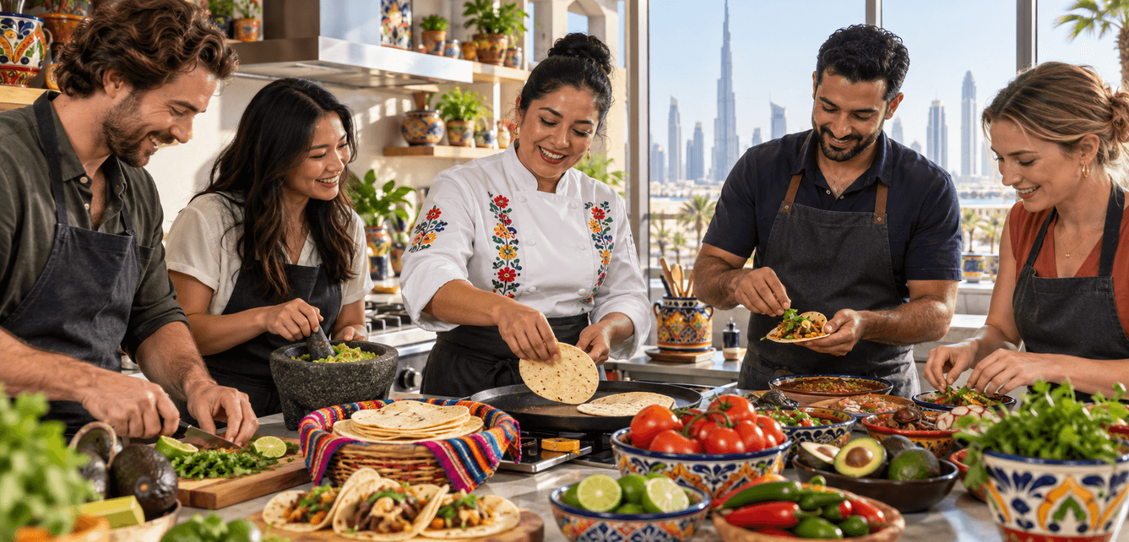 Authentic Mexican Cooking Classes in Dubai