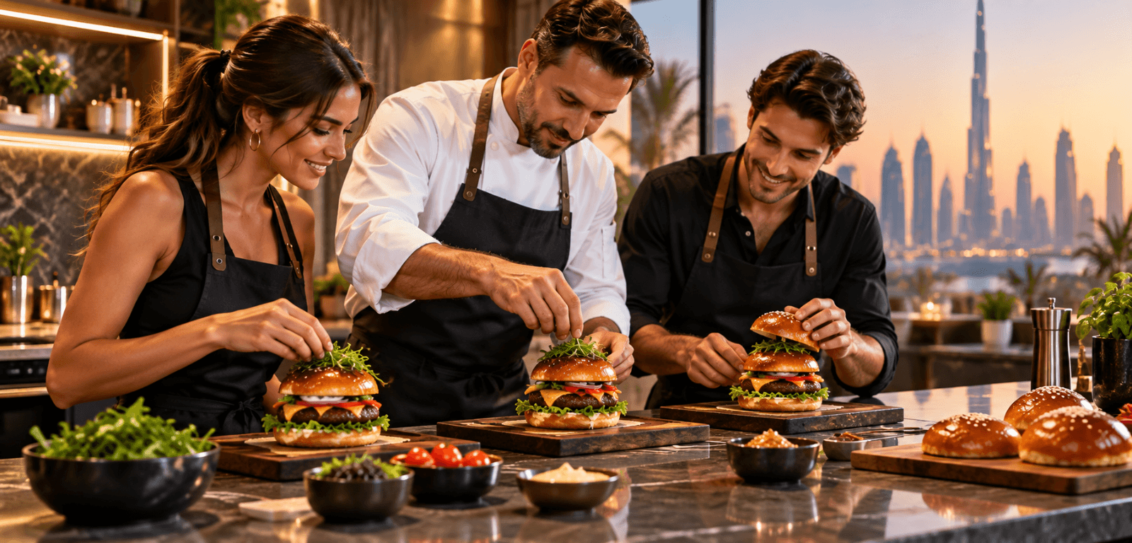 Gourmet Burger Making Classes in Dubai