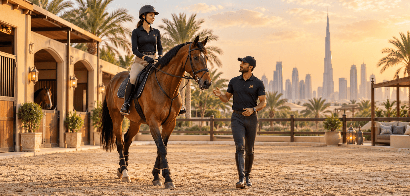 Private Horse Riding Lessons in Dubai
