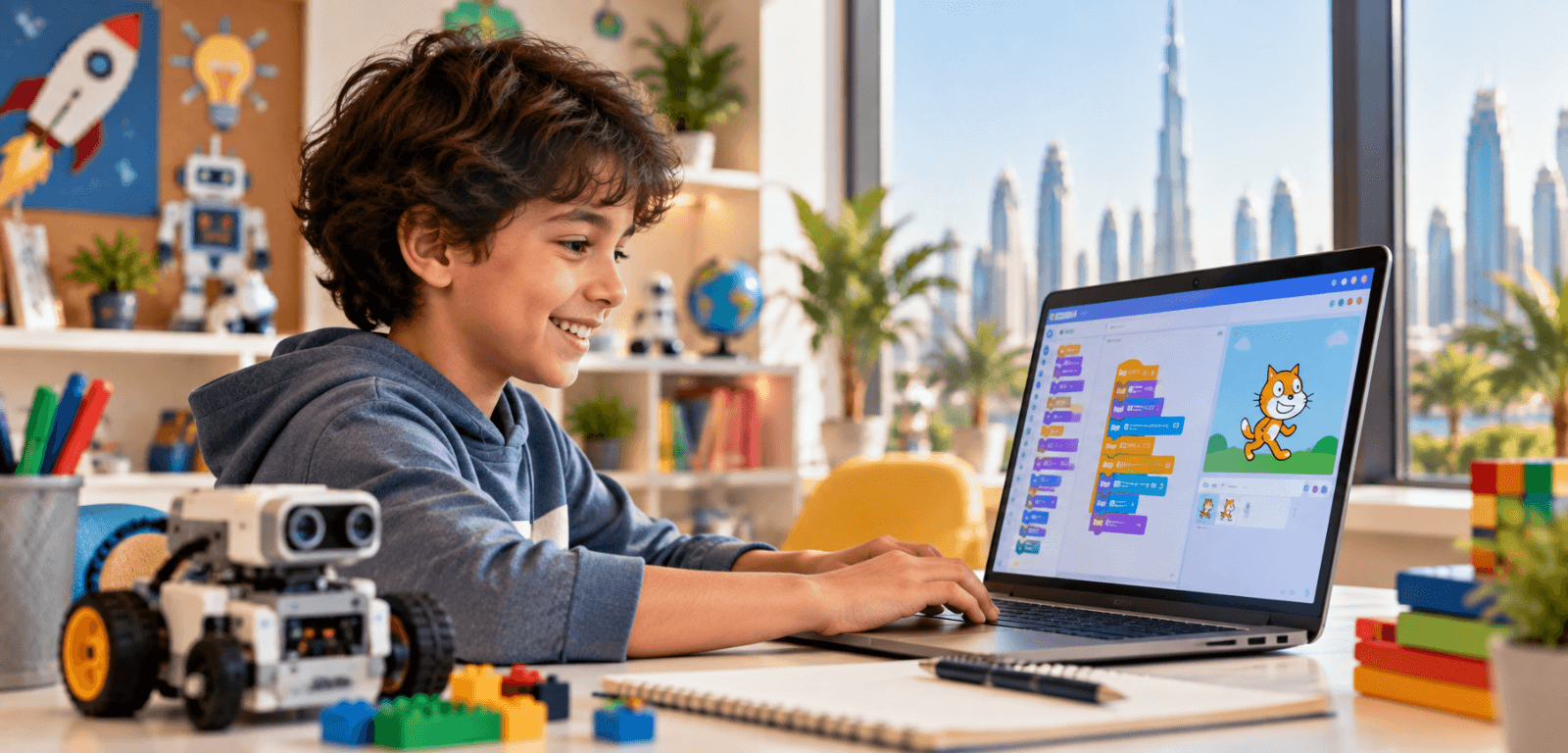 Scratch Coding Classes for Kids in Dubai
