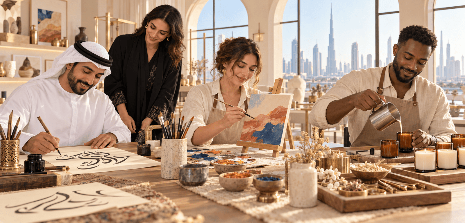 UAE National Day Workshops in Dubai for Families & Teams